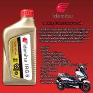 Genuine Synthetic Motorcycle Engine Oil IDEMITSU IRG5 10W-40 MB Size 1 Liter Production Formula From