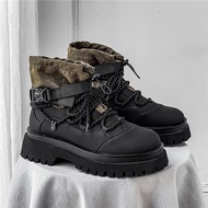 F Boys Canvas Shoes Japanese Style Couple Camping Hiking Boots Niche Martin Boots Canvas Overall Boo