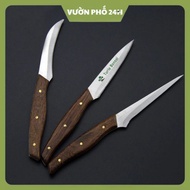 Set of 03 Stainless Steel Orchid Separating Knives, Flower Pruning Knives.