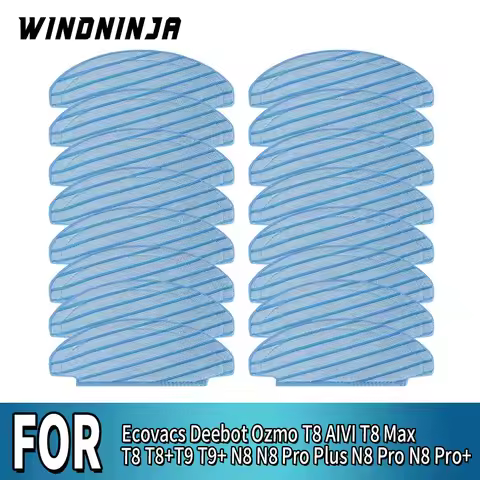 Mop Pad For Ecovacs Deebot Ozmo T8 AIVI T8 Max T8 T8+T9 T9+ N8 N8 Pro Plus N8 Pro N8 Pro+ N10 Plus V