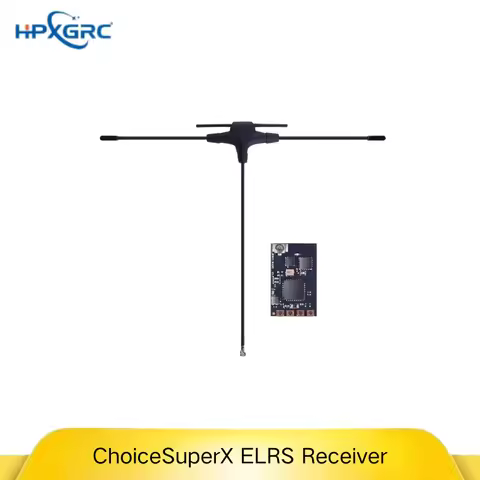 HPXGRC SuperX ELRS Nano Receiver LR1121 2.4G/915M Dual-Band, Ultra Light Long Range RX for FPV Racin
