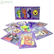 MAYWI 54pcs Collectible Game Cards, No Repetition Double-sided Printing Incredibox Sprunki Cards, Hi