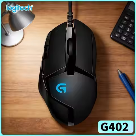 Logitech G402 PC Gaming Mouse, 8 Customizable Buttons, Fast Response for Intense Games G102/G203/M10