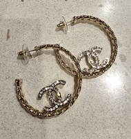 Chanel 耳環 大圈