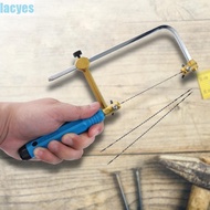 LACYES Saw Bow, Professional Mini U-shape Jig Saw, Spiral Blades tool Adjustablel Spiral Frame Frame Sawbow Jewelry