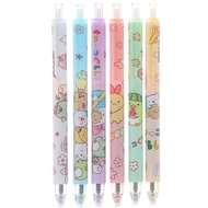 6 Pcs/lot San-x SUMIKKO GURASHI Cute animal Pen Kawaii 0.5mm Mechanical Gel Pens Stationery Pens for School Office Writing Supplies kids Gift