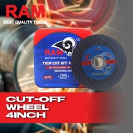 [1PCS] RAM Batu Resibon Gerinda Gurinda Mata Pisau Potong Batu Pemotong Besi 4 Inch / BATU POTONG RA