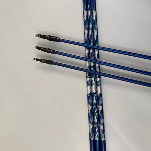 25 New Golf club shaft Camouflage blue R/SR/S/X graphite shaft driver shaft and wood shaft free asse