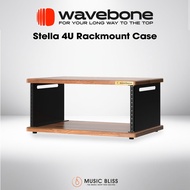 Wavebone Stella 4U Rackmount Case with Wood Top / Black Top