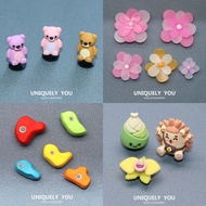 Miss Zoe Jibtz 3D flower hole bags Accessories 3D teddy bear hole bags Accessories Butterfly hole ba