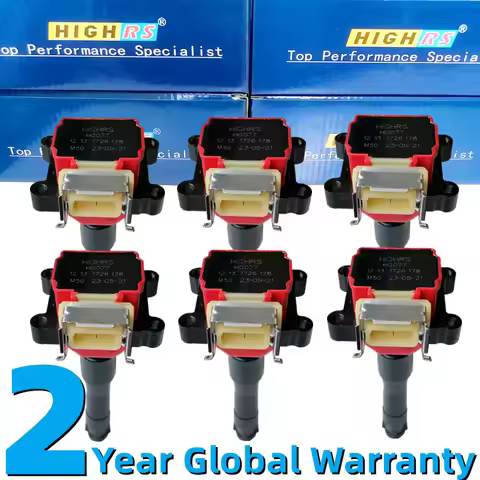 IGNITION COIL FOR BMW 2.5L 3.0L L6 525i 325i 530i 740i E30 E31 E32 E34 E36 E38 M3 PERFORMANCE 121317