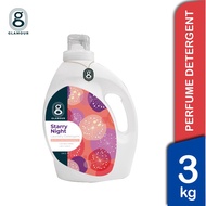 Glamour Perfume Laundry Detergent + Softerner Antibacterial 3kg - Starry Night     Sabun Baju Sabun Basuh Dobi 香水洗衣液