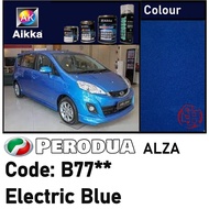 PERODUA ALZA  Electric Blue B77** Crystal /Aikka Oem Factory Colour