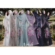 Vent ORIGINAL Gamis Syari Printing AIRISH Syari' by Nha Miranda Baju