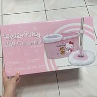 HELLO KITTY超省力旋轉拖把組  旋轉拖把