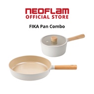 NEOFLAM FIKA RESERVE Healthy Ceramic Coating Saucepan + Frypan Combo