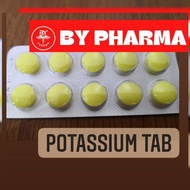 POTRELEASE TR 600MG (POTASSIUM CHLORIDE) TABLET 10'S PER STRIP (exp: 9/2025) Slow K tambah garam pot