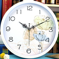 Email personality creative living room wall charts for children bedroom wall clock clock mute cart