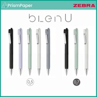 Zebra Blen U Oil Based Ballpoint Pen 0.5 / 0.7mm [Made In Japan]