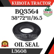 Oil Seal BQ3564 Kubota Tractor L3608 Part : 7C705-55240