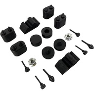 New Rubber Stopper Kit & Hood Adjusters stoppers bumpers Compatible with 67-72 GM A-Body Chevelle 67