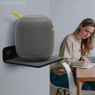 TIANCHUANG Speaker Mount, Acrylic Anti Slip Wall Shelf Display Stand, Storage Accessories Multifunct