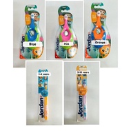 JORDAN Baby Kids Buddy Toothbrush (0-2 years / 1-4 years / 5-10 years)