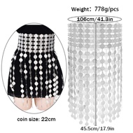 JA2375 🇲🇾 Tali Pinggang Besi DIY Bidayuh Iban Costume Accessories Metal Belt for Borneo Sabah Sarawa