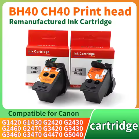 BH40 CH40 BH-40 CH-40 Printhead Compatible for Canon PIXMA G1420 G2420 G2460 G3420 G3460 G5040 G6040