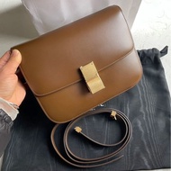 99新🈶購證❤️ #celine #焦糖色 #teen #box #豆腐包 中號