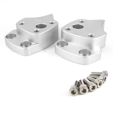 Fit For Yamaha FJR1300 FJR 1300 2001-2005 Motorcycle CNC Handlebar Risers Spacer Kit Handle Bar Rise