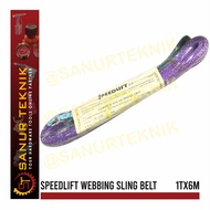 SPEEDLIFT Webbing Sling/ Webing Seling/ Sling Belt 1 Ton x 6 Meter