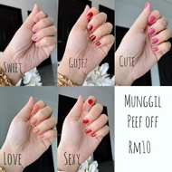 Mungil peel Off nail