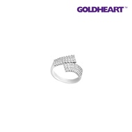 GOLDHEART Ring, Diamond White Gold 750 (R0348)
