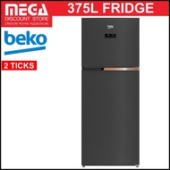 BEKO RDNT401E50VZK 375L 2-DOOR FRIDGE (2 TICKS)