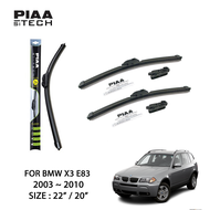BMW X3 E83 PIAA Si-Tech Silicone Wiper (22" / 20")
