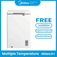 SG Stock Midea MDRC207FZG01-SG White Chest Freezer, 142L, Energy Rating A+
