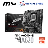 MSI PRO A620M-E DDR5 AM5 GAMING MOTHERBOARD COMBO RYZEN 5 7500F / 7600 / 7600X / 7700 / 7700X / 8500
