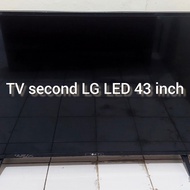 TV second LG LED 43 inch