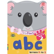 Kid Plus หนังสือเรียนระดับอนุบาล Tiny Paws abc Activity Book 2 (n-z)