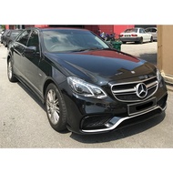 E class W212 convert bumper facelift e63 bodykit
