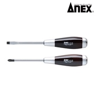 [Shidong Tools] ANEX Kenko Manufacturing Co., Ltd. Triangular Wooden Handle Through Screwdriver Phil