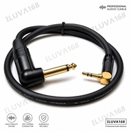 Audio cable 1-5 mtr jack mini 3.5mm L male to akai 6.5mm male