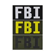 American Law Enforcement Department FBI Tactical Morale Badge Velcro Large Back Sticker Vest Armband