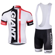 GIANT Cycling Jersey Set Cycling Clothing Pro Team Short Sleeve Mtb Bike Set