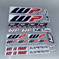 Reflective WP Fork Stickers Suspension Shocker Damper Motorcycle Accessori Decal for Duke RC KTM 200