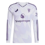 [Long Sleeve T-Shirt SSS+]Manchester United Away Long Sleeve Short Soccer T-Shirt AAA+ S-4XL