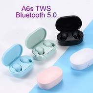 A6S earphone  TWS Noise Canceling Wireless Bluetooth   headset V5.0 Headphones with Microphone