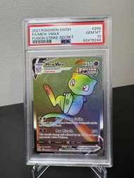 LS Thẻ Mew VMax 268/260 PSA 10 Rainbow Secret Rare Pokemon 2021 Fusion Strike 1459 d37 13