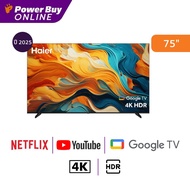 Haier ทีวี K85 Series Google TV 75 นิ้ว 4K UHD LED รุ่น H75K85FUX ปี 2025